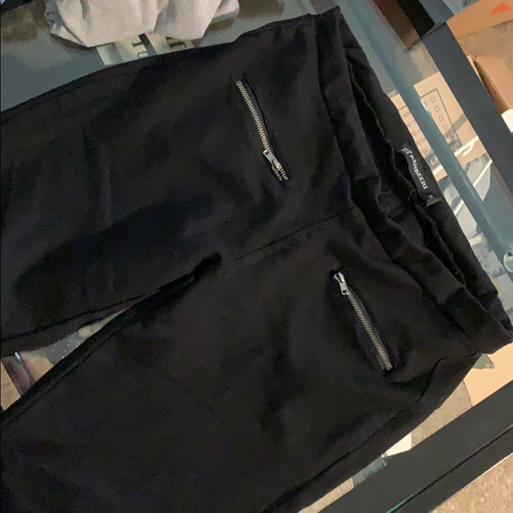 Stretchy / Spandex black pants